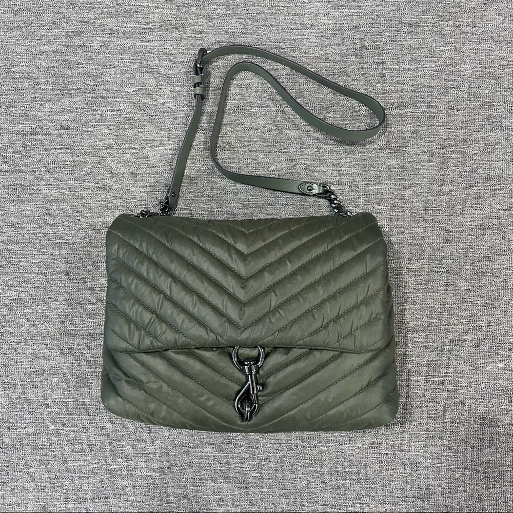 Rebecca Minkoff Edie Nylon Jumbo Flap Shoulder Bag